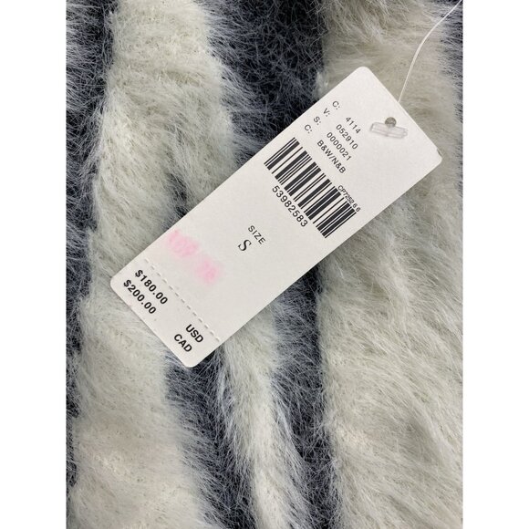 $200 Anthropologie Cindy Eyelash Half Zip Pullover Sweater Size Small New - Picture 11 of 12